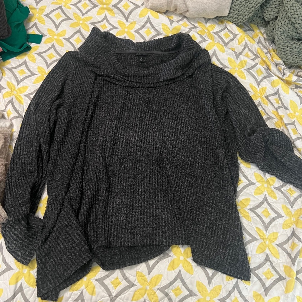 Torrid Charcoal Knit Sweater